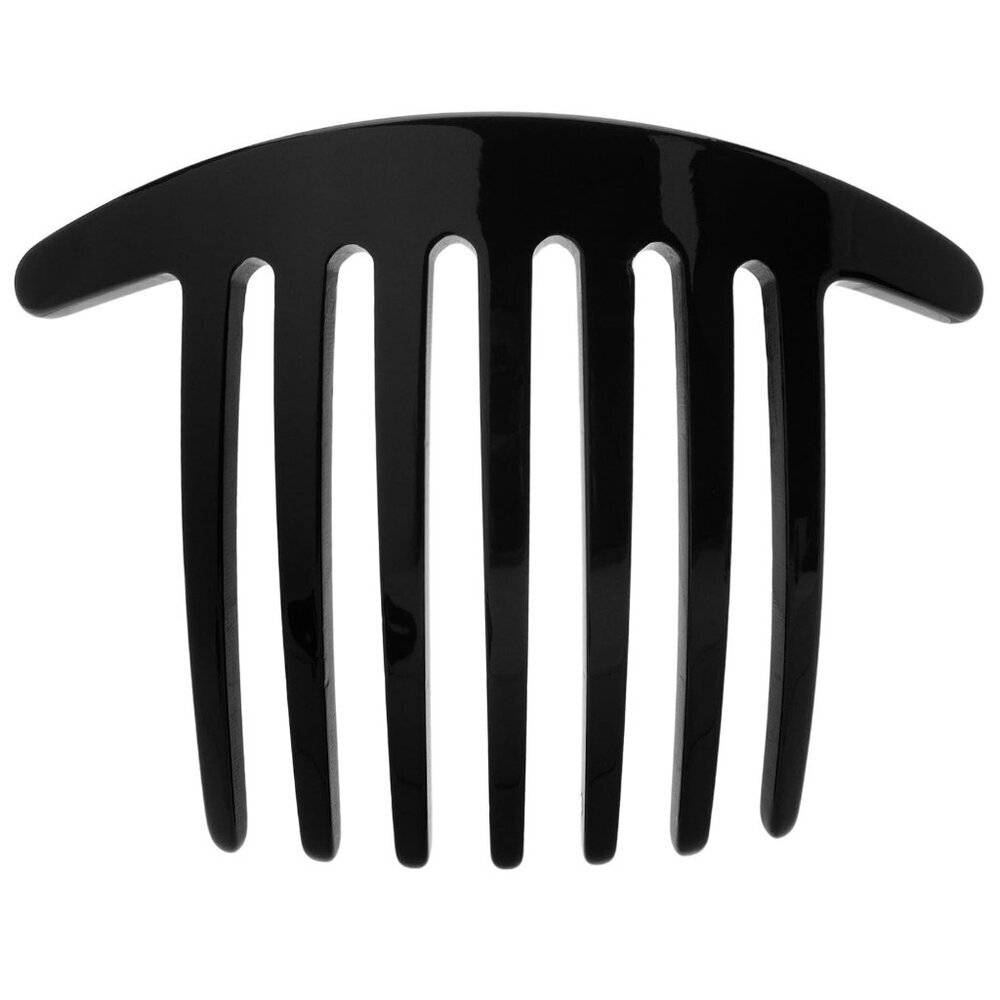 Handmade French Twist Comb Black Plastic Elegant Hair Accessory